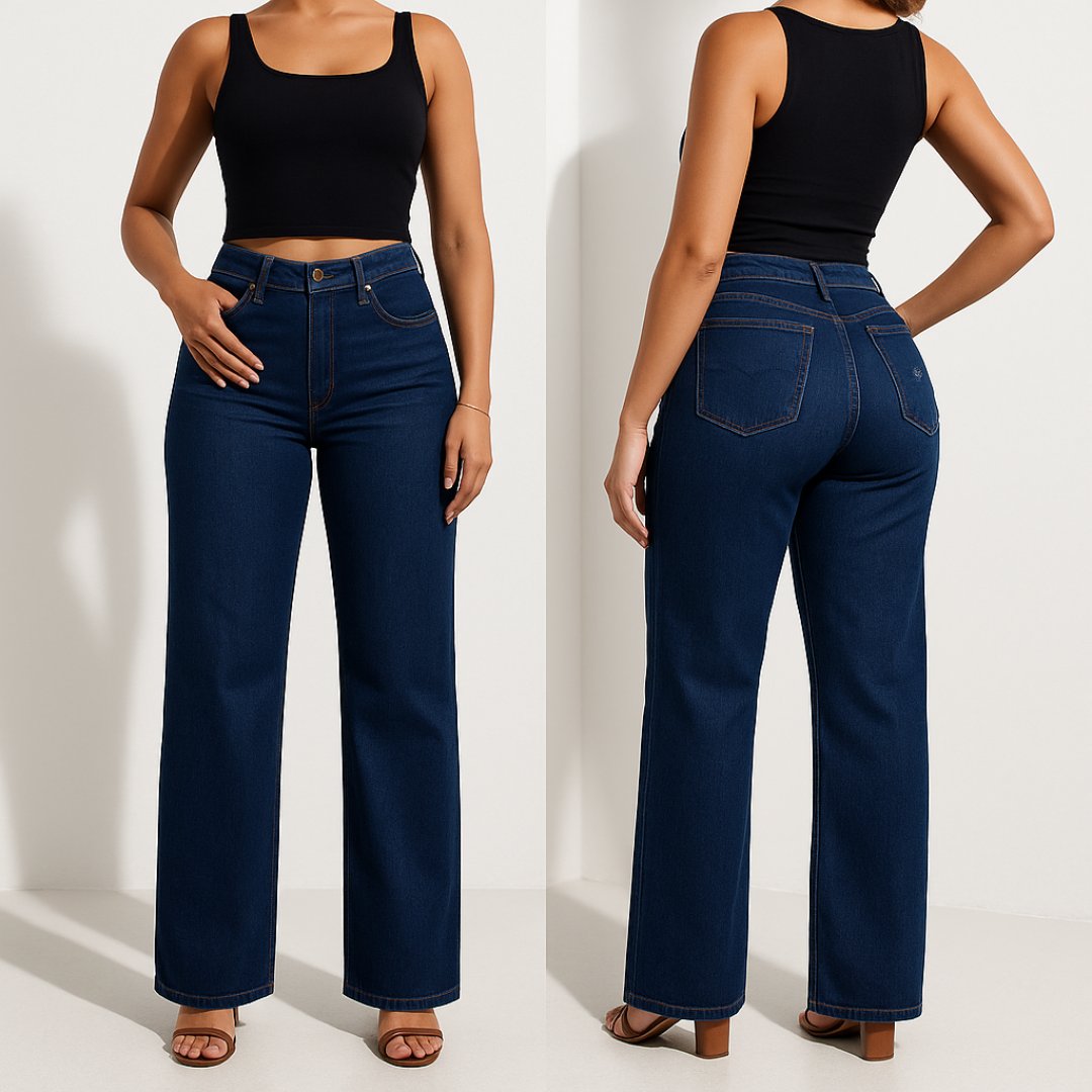 Sanflori® Mid-low Rise Stretch Jeans