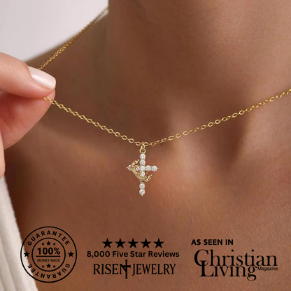 Cross & Crown Necklace